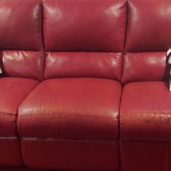 Duel Recliner Couch Good Condition Can Deliver Okc Area 30