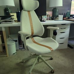 Modern Farmhouse Ergonomic Desk Chair