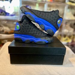 Size 5.5Y - Jordan 13 Retro ‘Black Hyper Royal’