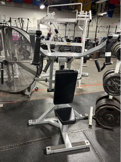 Seated Tricep Push-down Machine