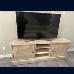 Wood TV Stand