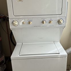 Frigidaire stackable washer/gas dryer. New motor and belt. $500 obo
