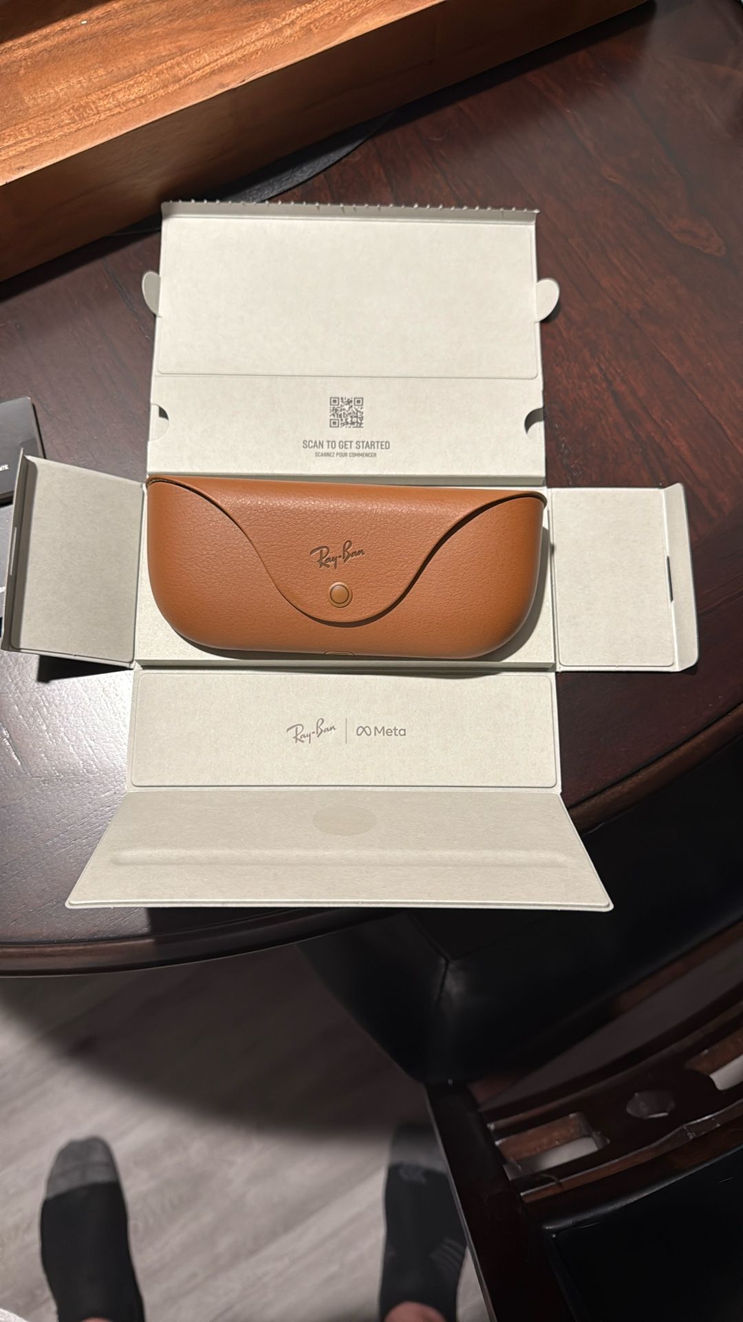 Meta Wayfarer Ray Band Sunglasses