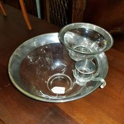 Vintage Chip & Dip Bowl