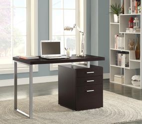 ❇️ Office Desk, Cappuccino, Escritorio De Oficina ú Hogar, New in the Box.