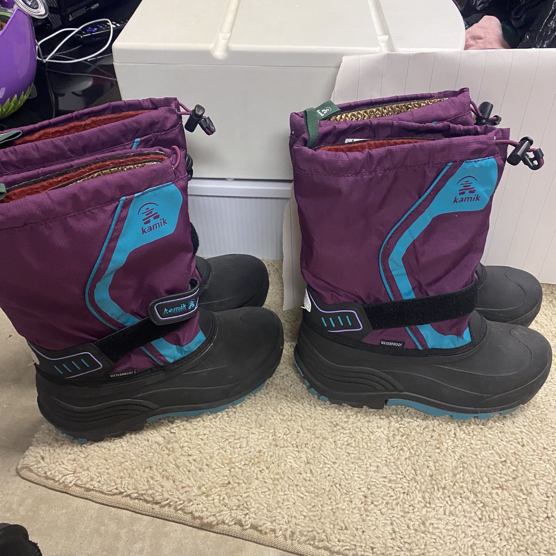 Kamik Girls Boots Size 5 And Size 6