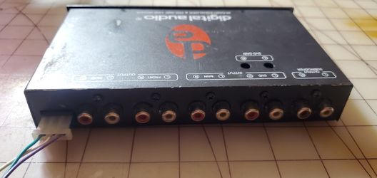 digital audio in dash equalizer and pre amp line driver