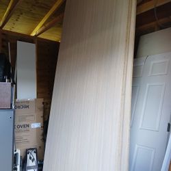 Vendo 3 Planchas Madera Comprimida Laminada Para Gabinetes Son De 9 Pies De Largo X 3 Pies 3 Pulgada X 3/4