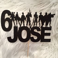 Fornite Cake Topper