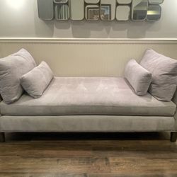 Crate & Barrel Marlowe Sofa Day Bed / Chaise Lounge