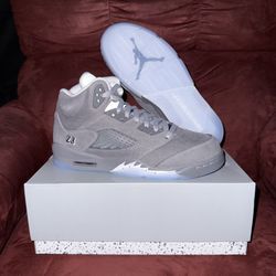 Jordan 5 Wolf Grey Size 7Y