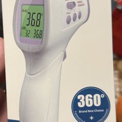 Digital Thermometer for Adults and Kids, No Touch Forehead Thermometer for Baby, 2 in 1 Body Surface Mode Infrared Thermometer with Fever Alarm and In