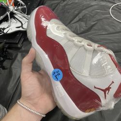 Jordan 11 Retro Cherry Red Sz 9.5 & Sz 11M 