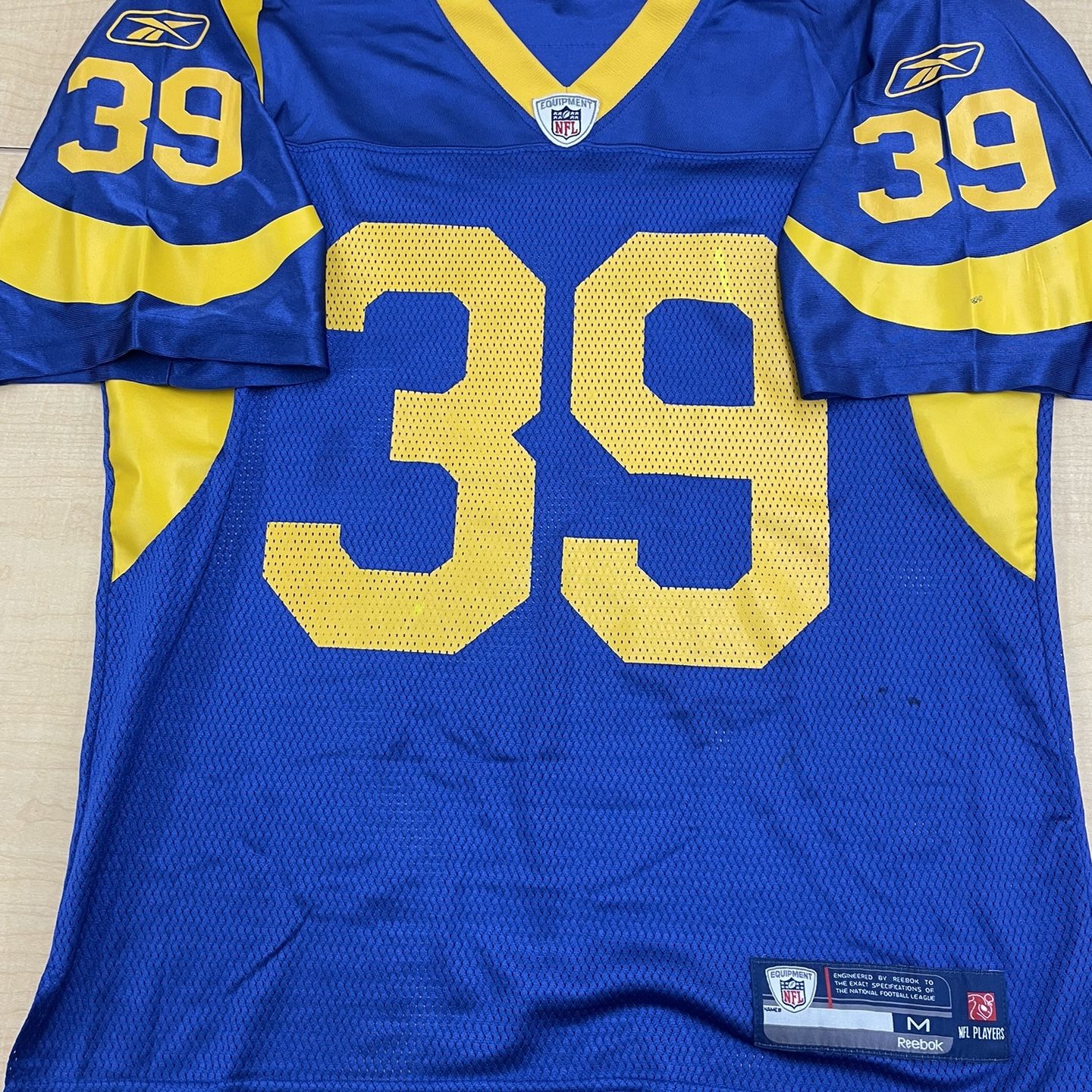 Throwback St. Louis Rams (Los Angeles Rams) Steven Jackson Jersey