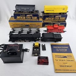 Vintage 1949 American Flyer #290 S Pacific Locomotive Train Set