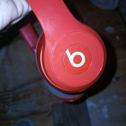 Beats Solo 3 Foldable Arms Red