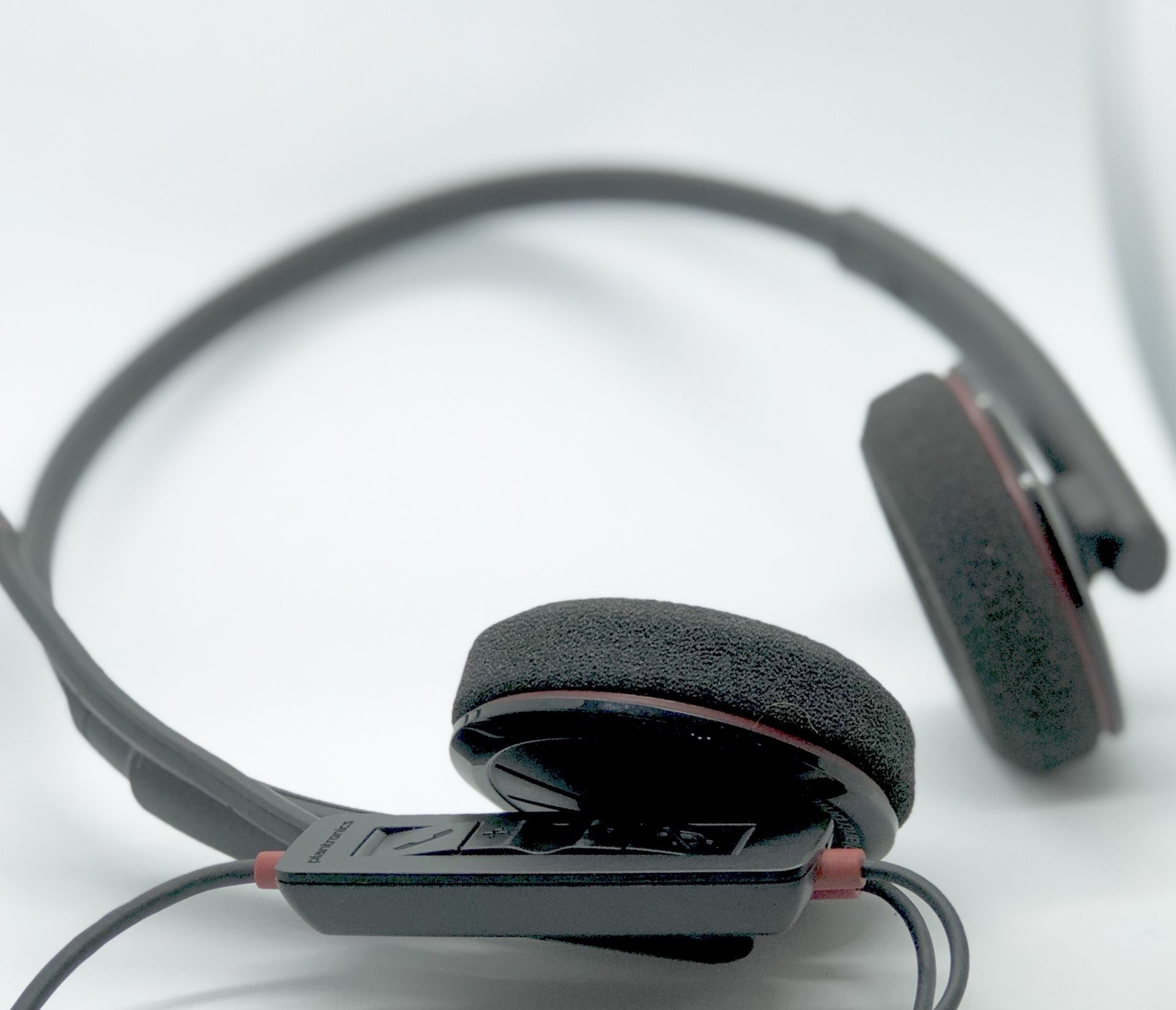 Plantronics Blackwire C320-M Wired Headset, On-ear, black ASAP