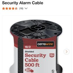 18/2 Security Cable - 500 Ft