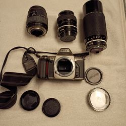 Nikon Camera And Lenses 