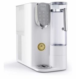 APEC Water Countertop Reverse Osmosis Water Filter, Chills Purified Water 40°F, 6 Stage w/UV RO Filtration System, Removable Pitcher, Removes 1K+ Impu