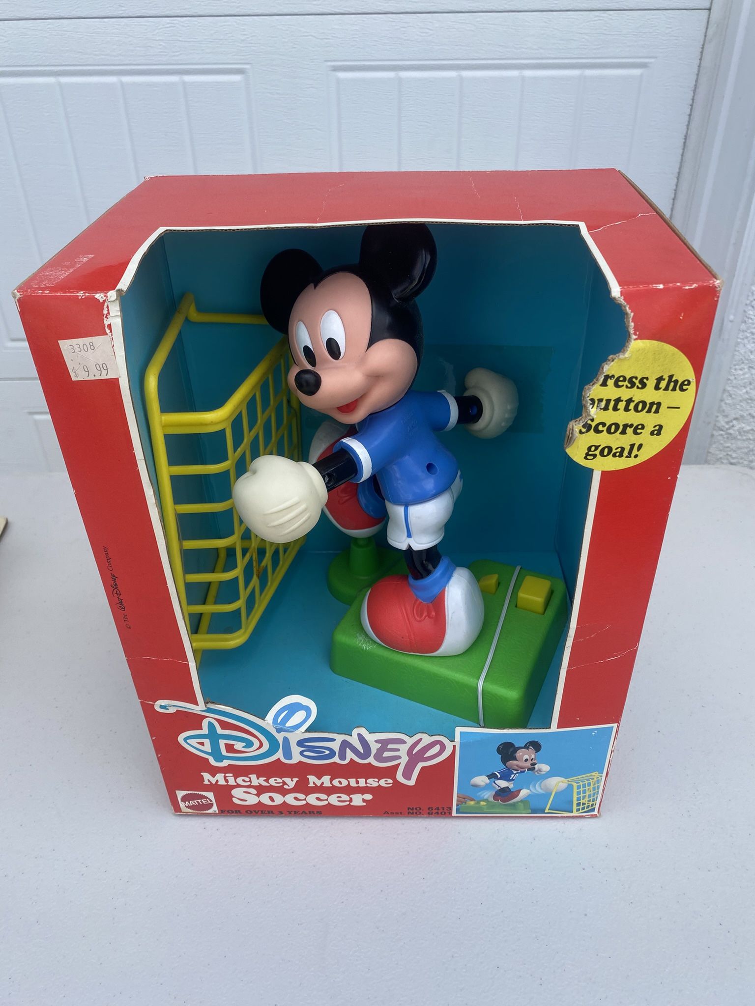 Vintage Disney Mickey Mouse Soccer