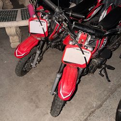 2 Dirt bikes 70s $1000 for both or trade for golf cart/car!!!!!