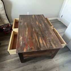 Coffee Table, 1 End table And Console Table