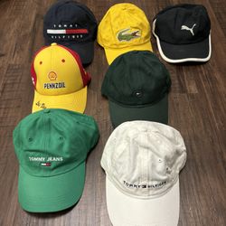 Assorted Of Hats From  Different  Brands($5 Each Or $25 For All Of Them)
