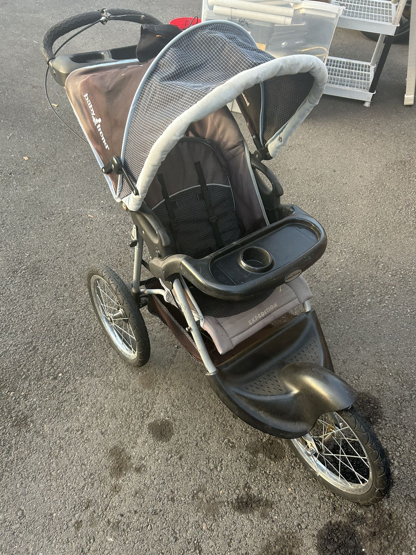 Free Jogging Stroller And Shelf