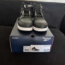 ADIDAS HIGH TOP STEEL TOE WORK SHOES NEW