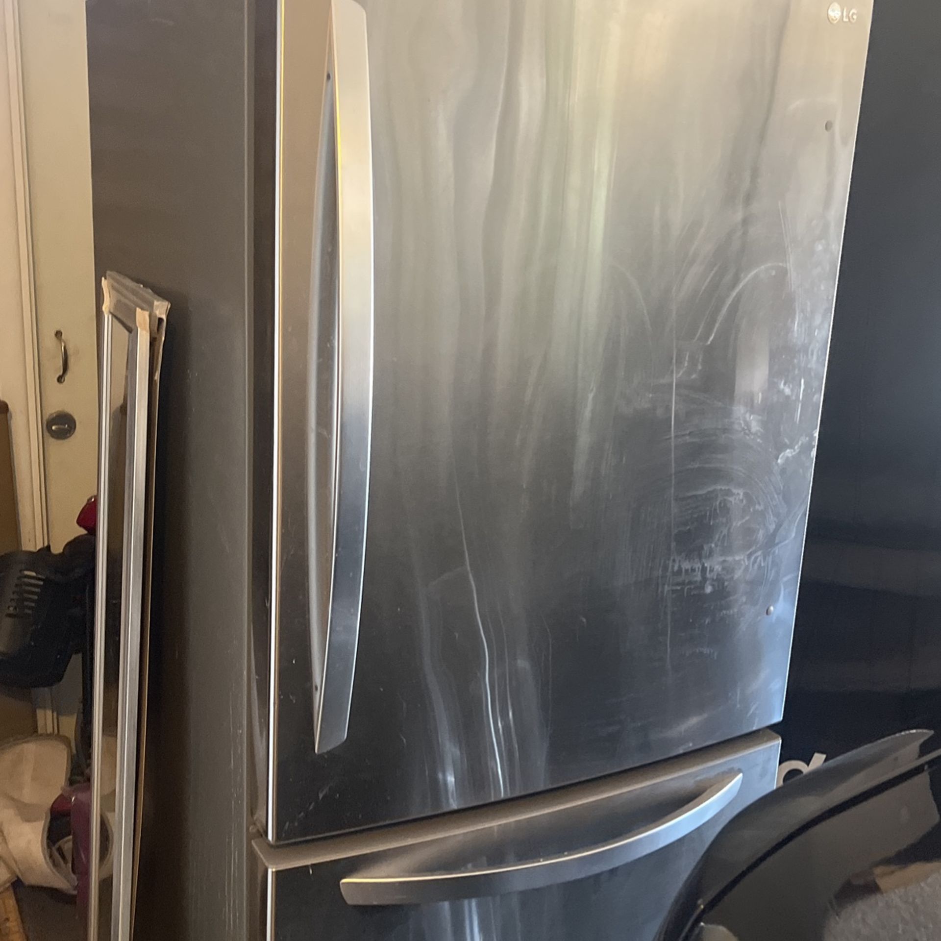Lg Stainless Steel Fridge