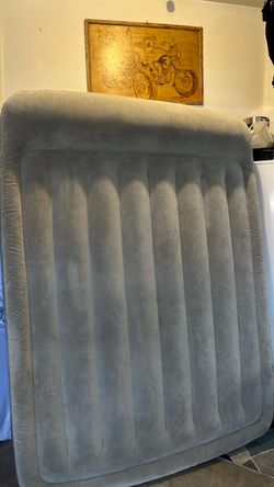 King self blow up mattress 16 inches high