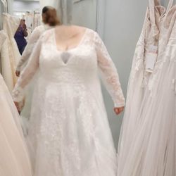 Wedding Dress With Carry Bag