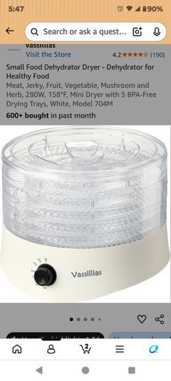 Small food dehydrator