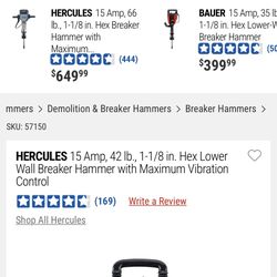 Electric Hammer, Hércules