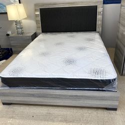 King Size Mattress 12” Inches Thick Plush Firm New From Factory Wrapped in Plastic Also Available: Twin, Full And Queen Same Day Delivery 