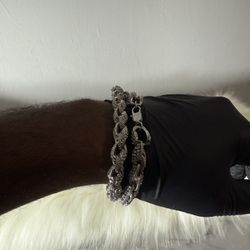 Infiniti link bracket/ Necklace 