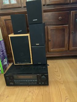Onkyo receiver and speakers