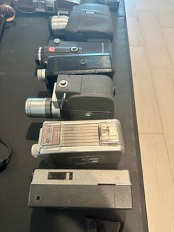 Mixed video cameras lot# 7