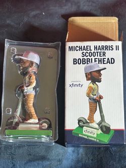 Michael Harris II Limited Edition Scooter Bobblehead Xfinity
