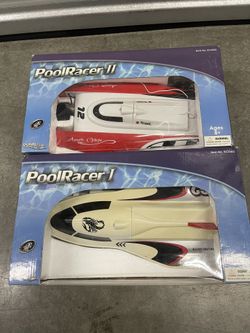 TWO Remote Control Boats ! Pool racer II Racing Boats