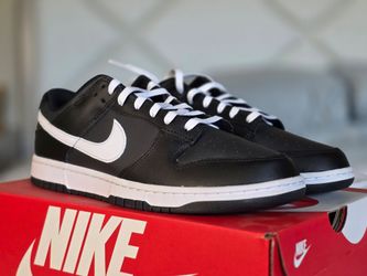 Nike Dunk Low Black White (2022), size 11 M