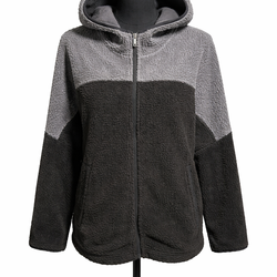 Women’s Sherpa Zip Hoodie Medium