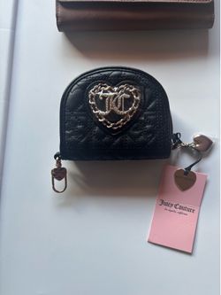 Juicy Couture  half moon wallet