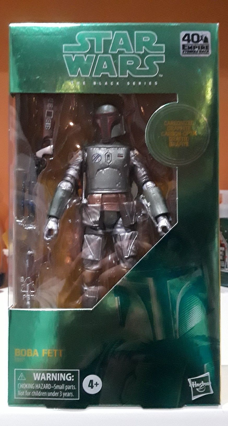 Star Wars Carbonized Boba Fett Action Figure