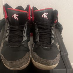 AND1 Capital 3.0 Mens Basketball Athletic Shoes made in US, Black Red Lace Up