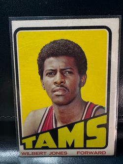 1972-73 Topps #193 basketball card featuring Wilbert Jones of the Memphis Tams.