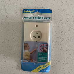 Safety one swivel outlet cover- meant for young kids