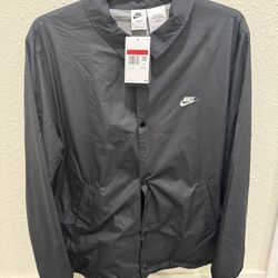 [New with Tags] Black Nike Club Men's Large Tall Coaches' Jacket