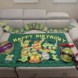 Teenage Mutant Ninja Turtle Party Decor 